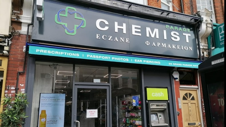 Parade Chemist, North London