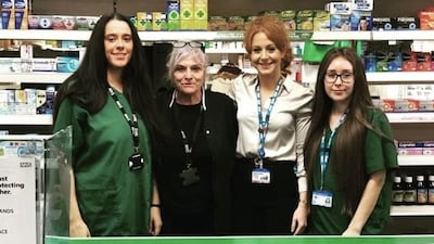 ‘Can’t wait to welcome everyone back’: Fire-hit pharmacy rises from the ashes