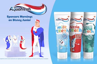 GSK launches Aquafresh partnership with Disney  