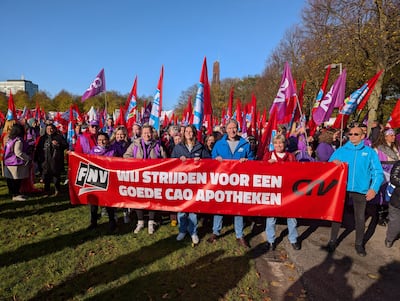 ‘We have no choice’: Dutch pharmacies strike for second time in two months 