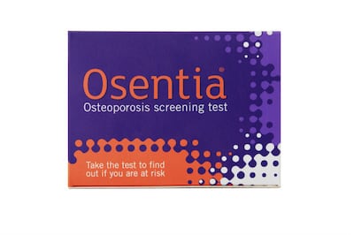 Osteoporosis home test kit analyses nail clippings