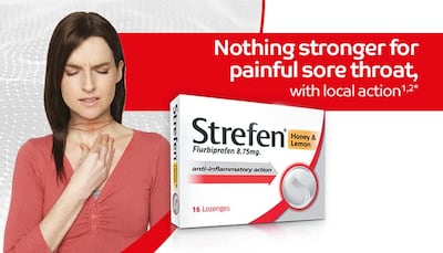 Strefen a non-antibiotic option for appropriate sore throat self-care